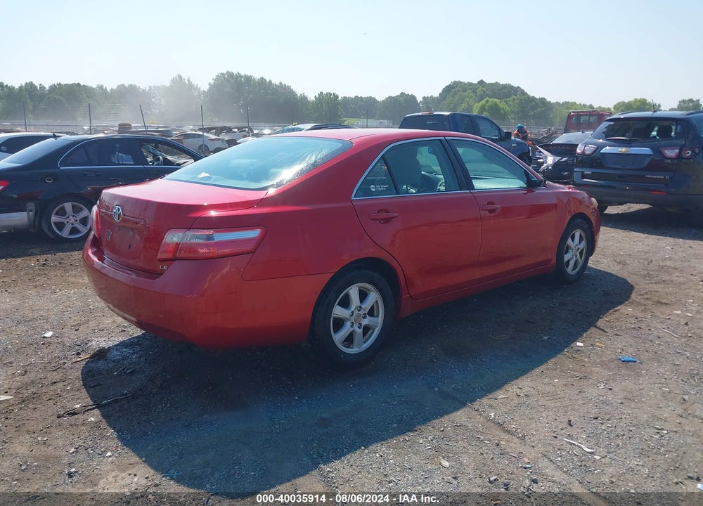 2008 TOYOTA CAMRY LE VIN: 4T4BE46K48R036614
