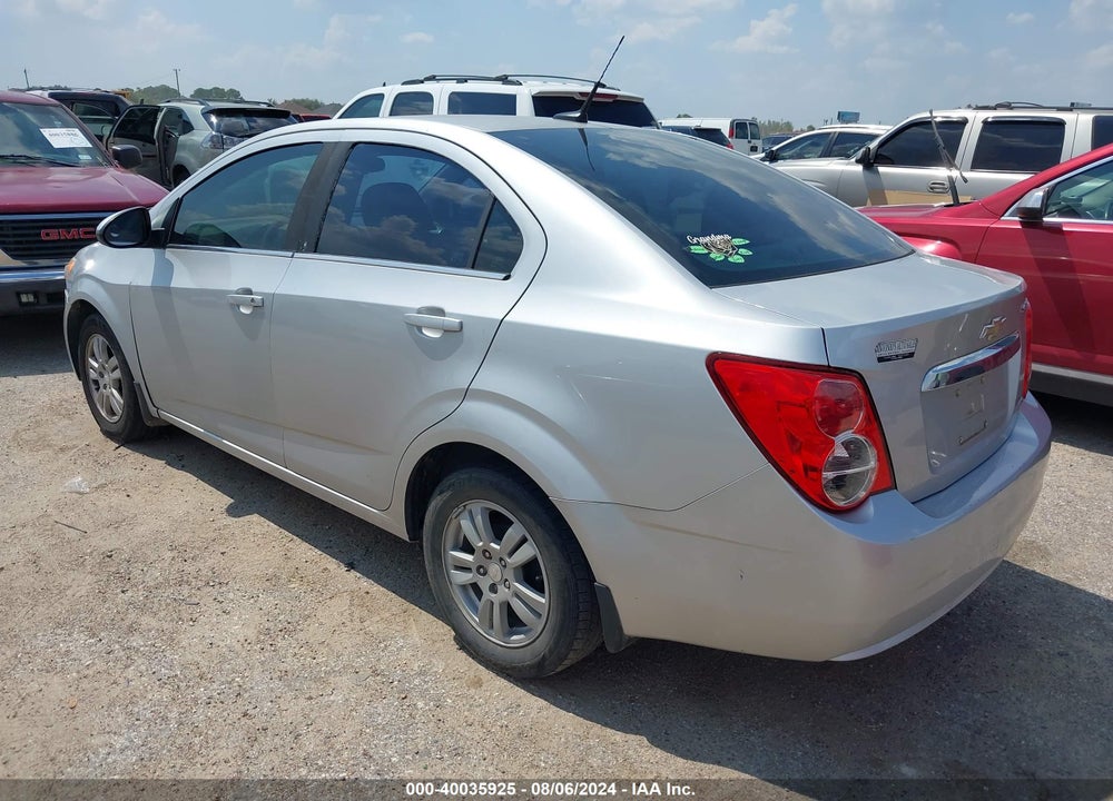 2014 CHEVROLET SONIC LT AUTO VIN: 1G1JC5SH3E4141052
