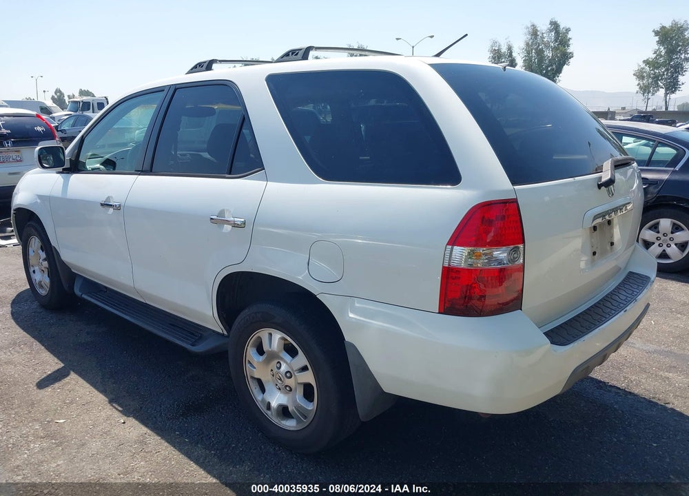 2002 ACURA MDX VIN: 2HNYD18432H539242