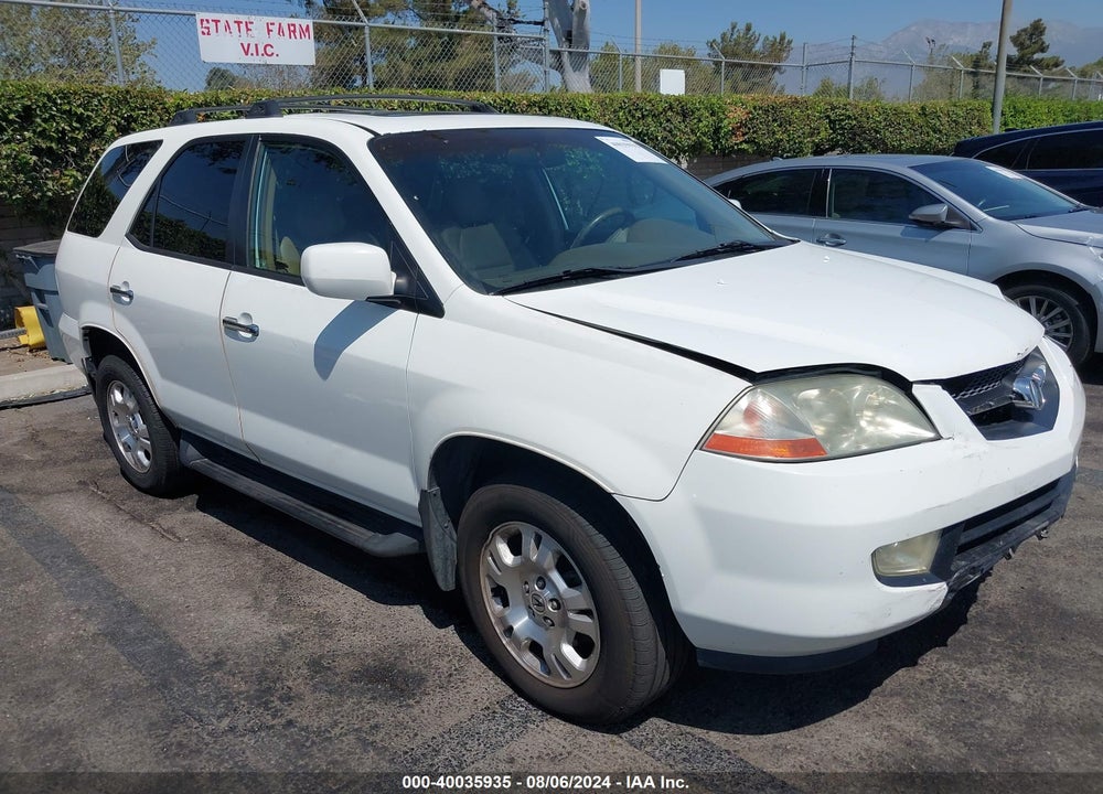 2002 ACURA MDX VIN: 2HNYD18432H539242