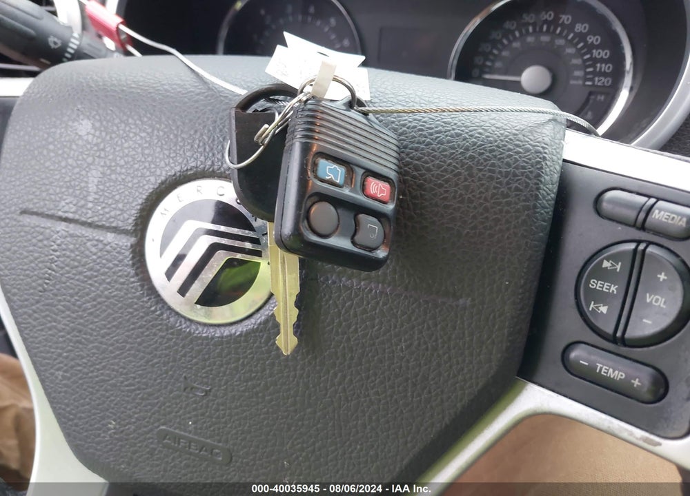 2007 MERCURY MOUNTAINEER VIN: 4M2EU48817UJ12394