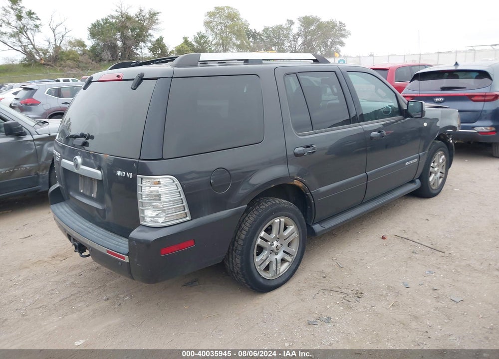 2007 MERCURY MOUNTAINEER VIN: 4M2EU48817UJ12394