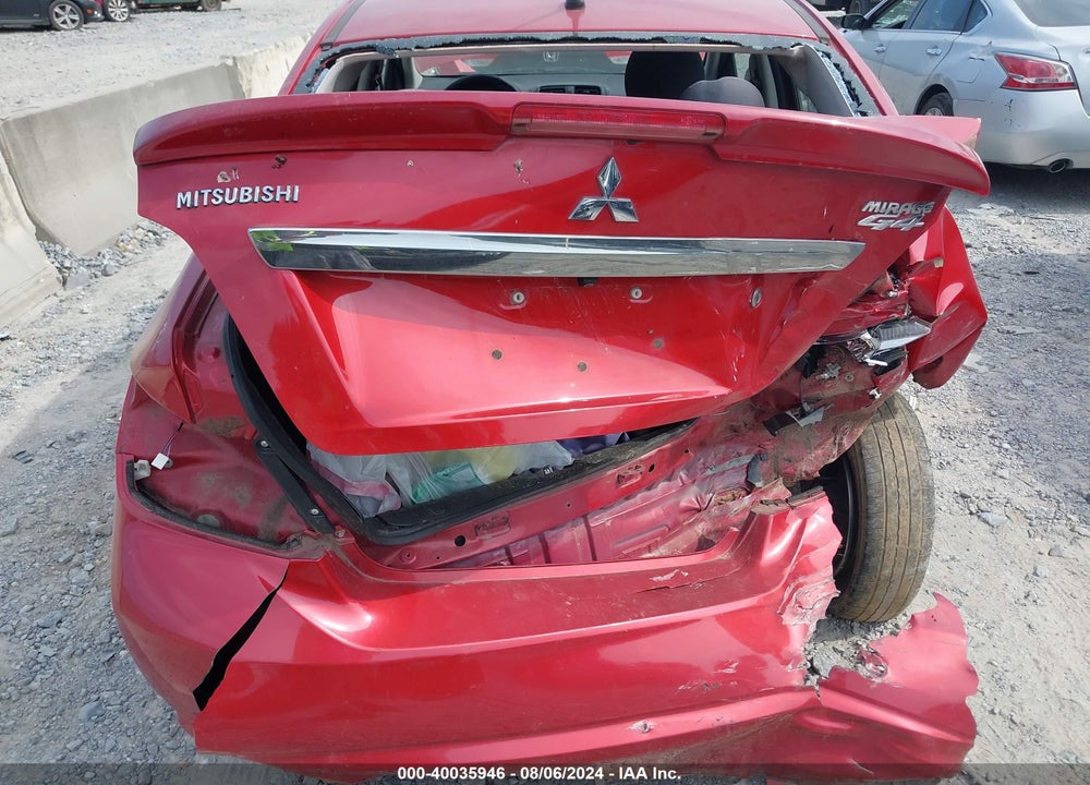 2019 MITSUBISHI MIRAGE G4 ES VIN: ML32F3FJ7KHF04628