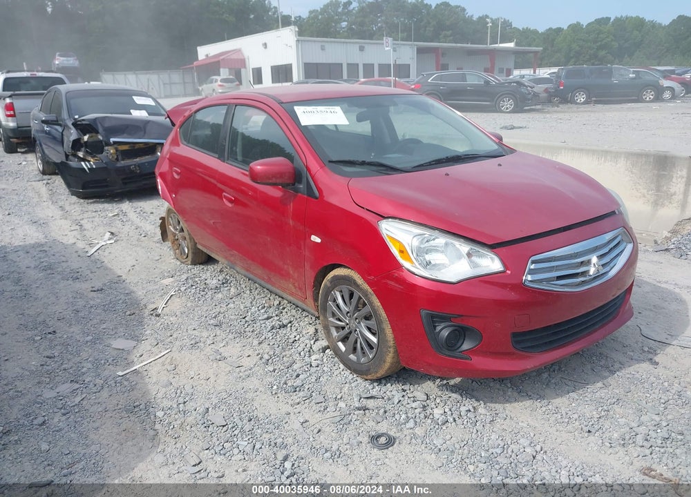 2019 MITSUBISHI MIRAGE G4 ES VIN: ML32F3FJ7KHF04628