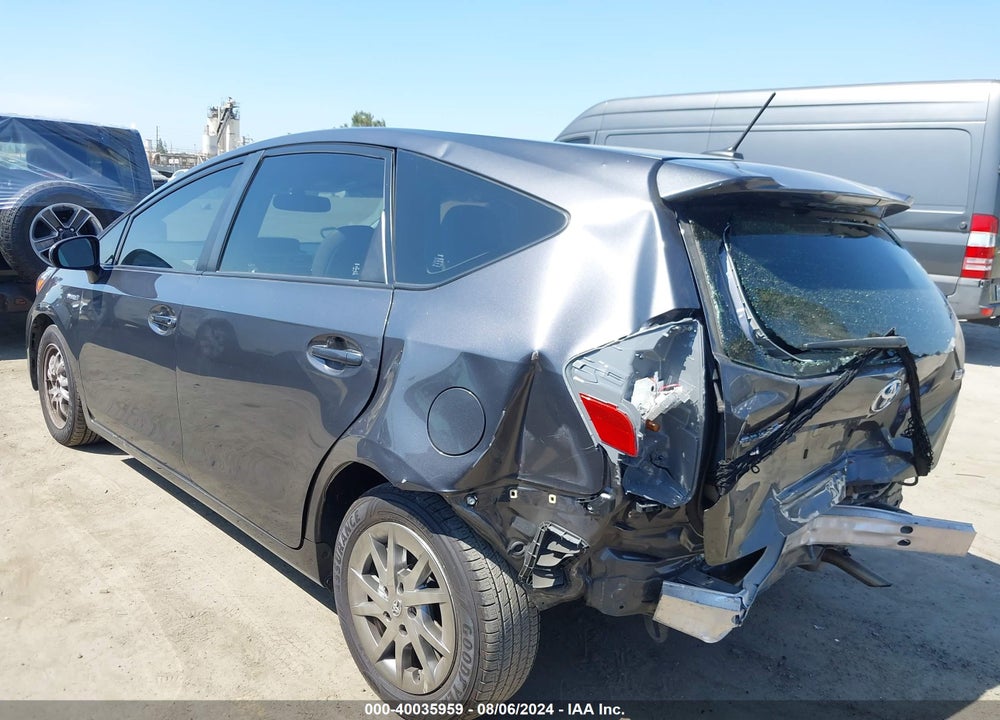 2017 TOYOTA PRIUS V FOUR VIN: JTDZN3EU0HJ061487