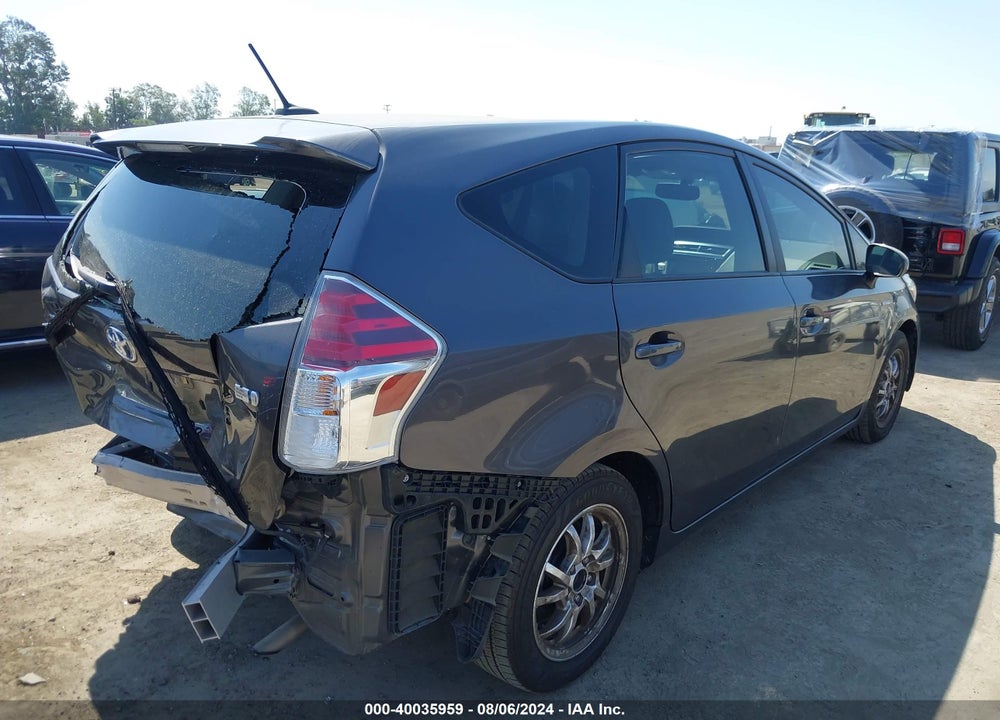 2017 TOYOTA PRIUS V FOUR VIN: JTDZN3EU0HJ061487