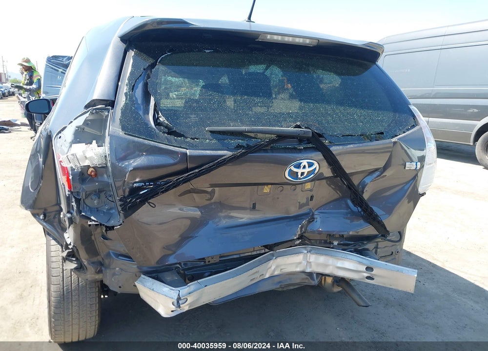 2017 TOYOTA PRIUS V FOUR VIN: JTDZN3EU0HJ061487