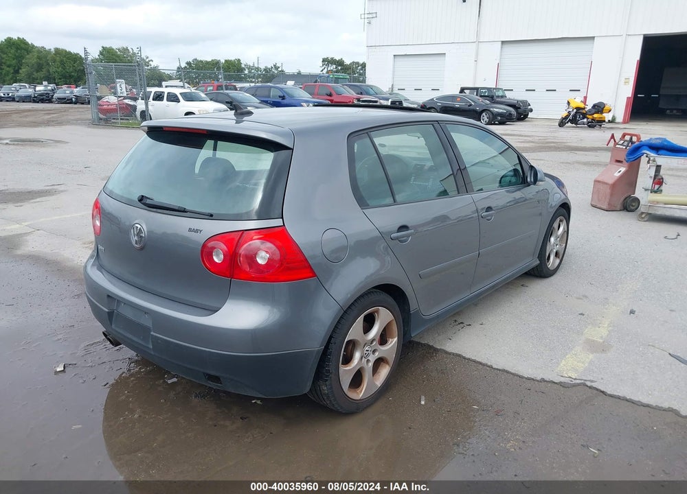 2008 VOLKSWAGEN GTI 4-DOOR VIN: WVWHV71K38W171542