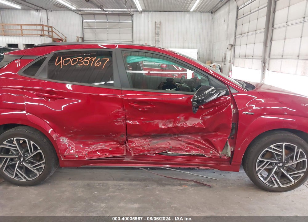 2022 HYUNDAI KONA N LINE VIN: KM8K33A31NU864724