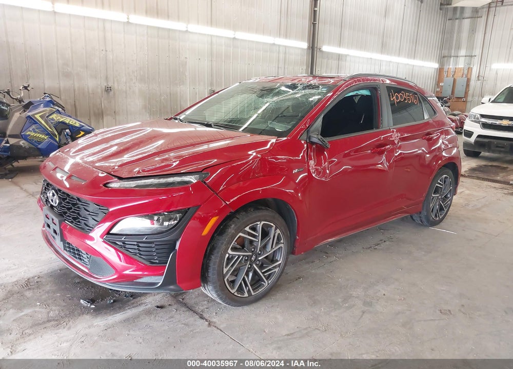 2022 HYUNDAI KONA N LINE VIN: KM8K33A31NU864724