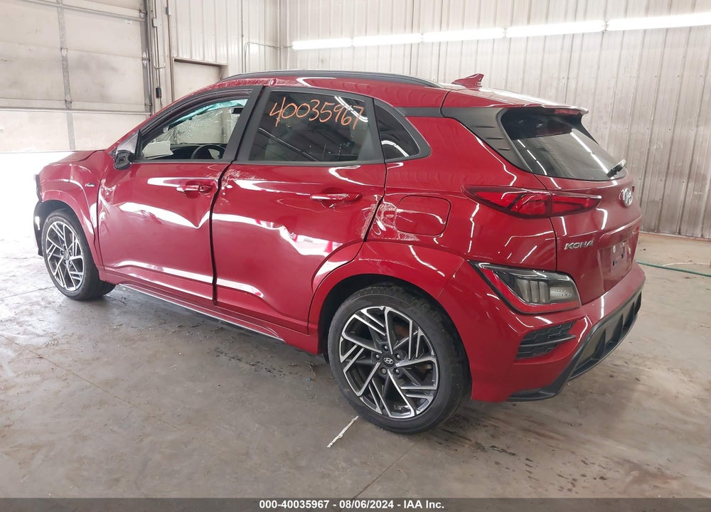 2022 HYUNDAI KONA N LINE VIN: KM8K33A31NU864724