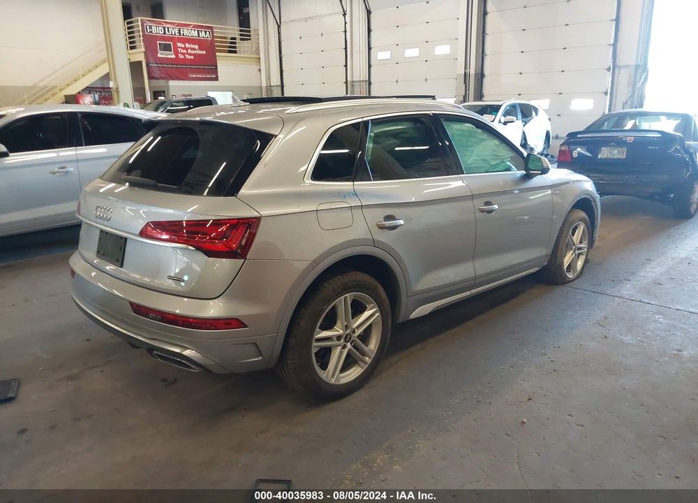2022 AUDI Q5 PREMIUM 55 TFSI E S LINE QUATTRO S TRONIC VIN: WA1G2AFY0N2002316
