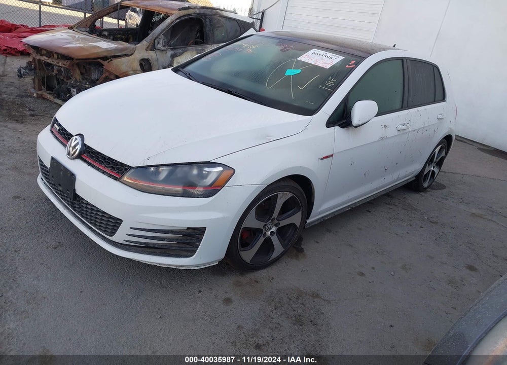 2015 VOLKSWAGEN GOLF GTI 2.0T AUTOBAHN 4-DOOR VIN: 3VW4T7AU7FM017769
