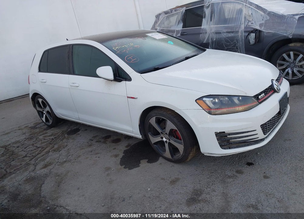 2015 VOLKSWAGEN GOLF GTI 2.0T AUTOBAHN 4-DOOR VIN: 3VW4T7AU7FM017769