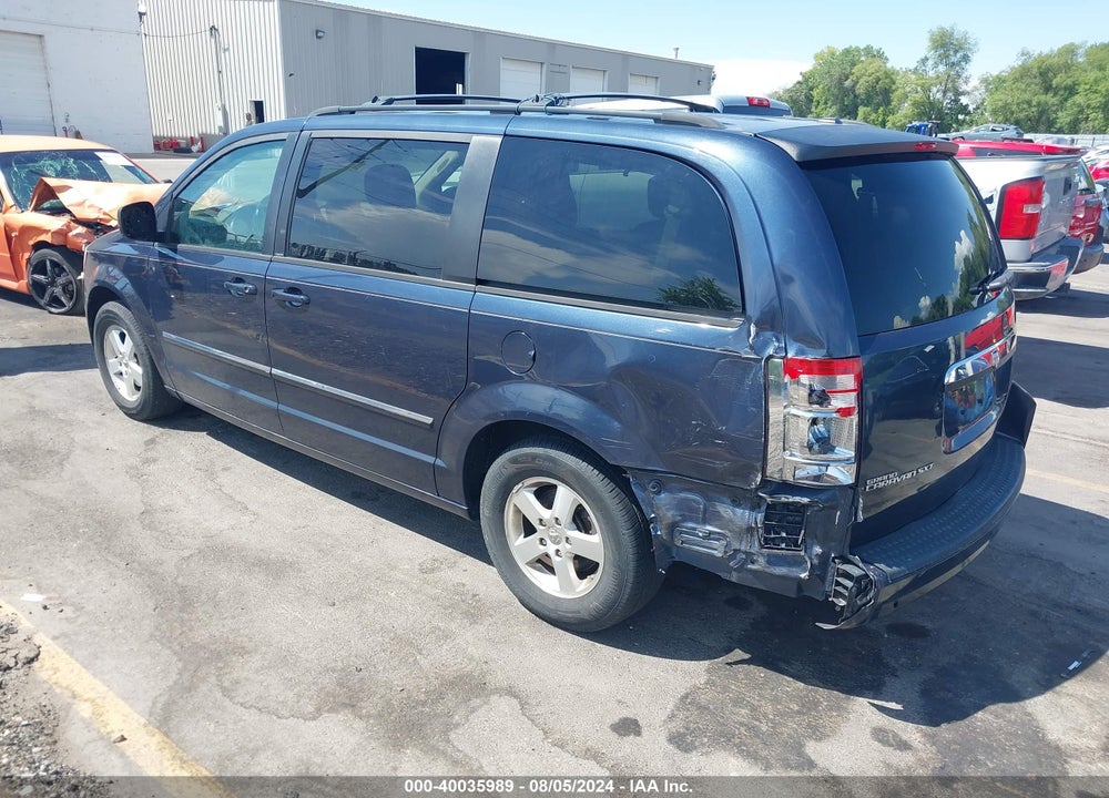 2008 DODGE GRAND CARAVAN SXT VIN: 2D8HN54P28R118692