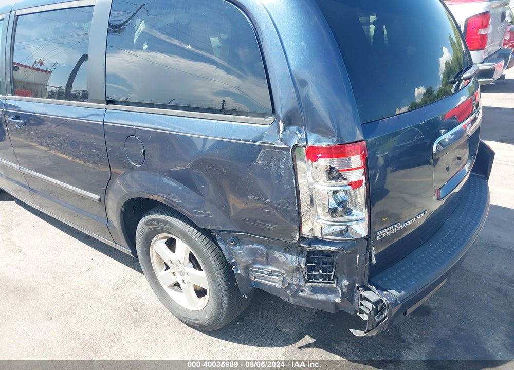 2008 DODGE GRAND CARAVAN SXT VIN: 2D8HN54P28R118692