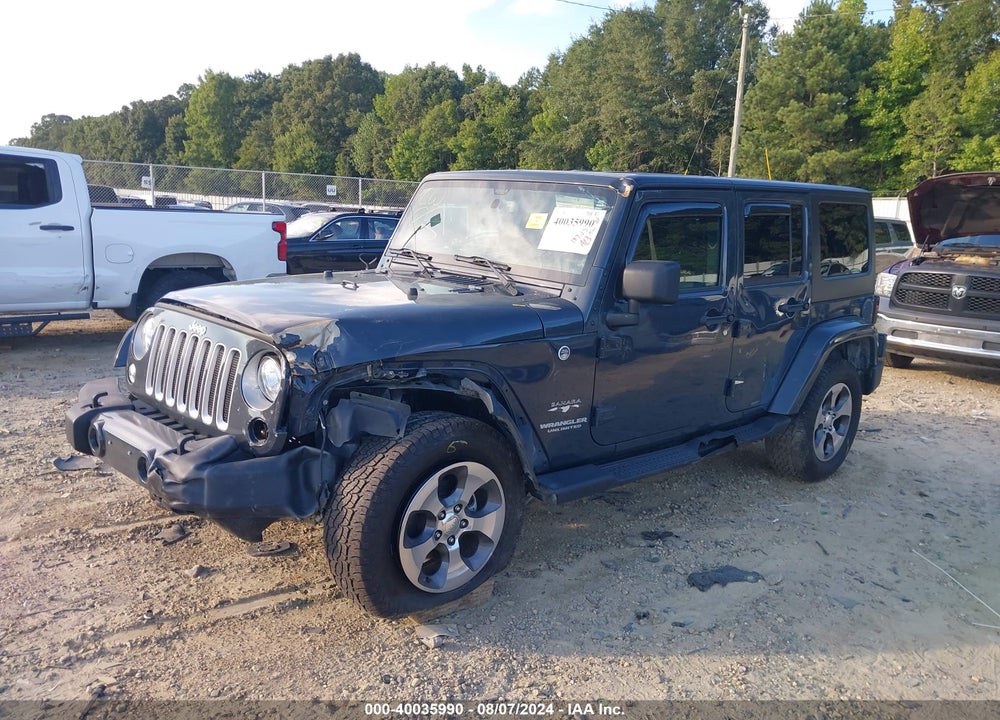 2017 JEEP WRANGLER UNLIMITED SAHARA 4X4 VIN: 1C4BJWEG3HL733071