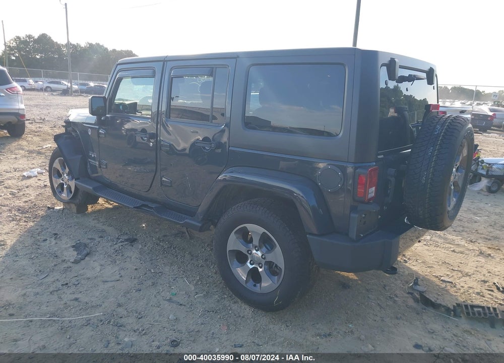 2017 JEEP WRANGLER UNLIMITED SAHARA 4X4 VIN: 1C4BJWEG3HL733071