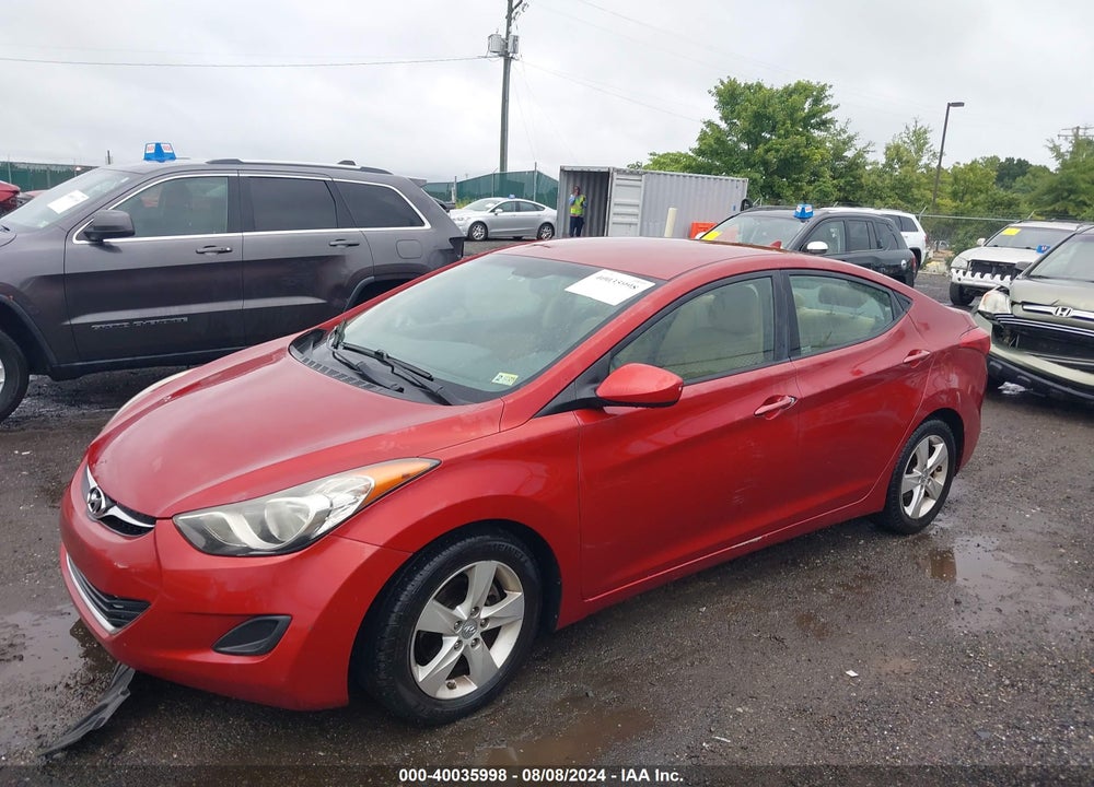 2011 HYUNDAI ELANTRA GLS (ULSAN PLANT) VIN: KMHDH4AE6BU149046