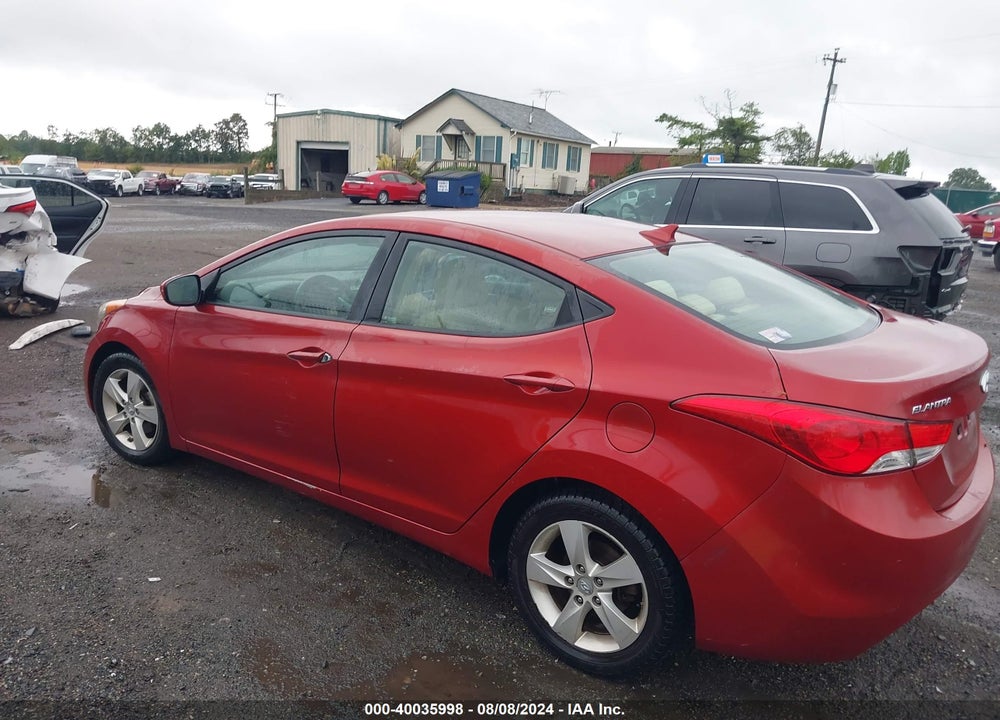 2011 HYUNDAI ELANTRA GLS (ULSAN PLANT) VIN: KMHDH4AE6BU149046