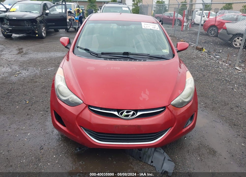 2011 HYUNDAI ELANTRA GLS (ULSAN PLANT) VIN: KMHDH4AE6BU149046