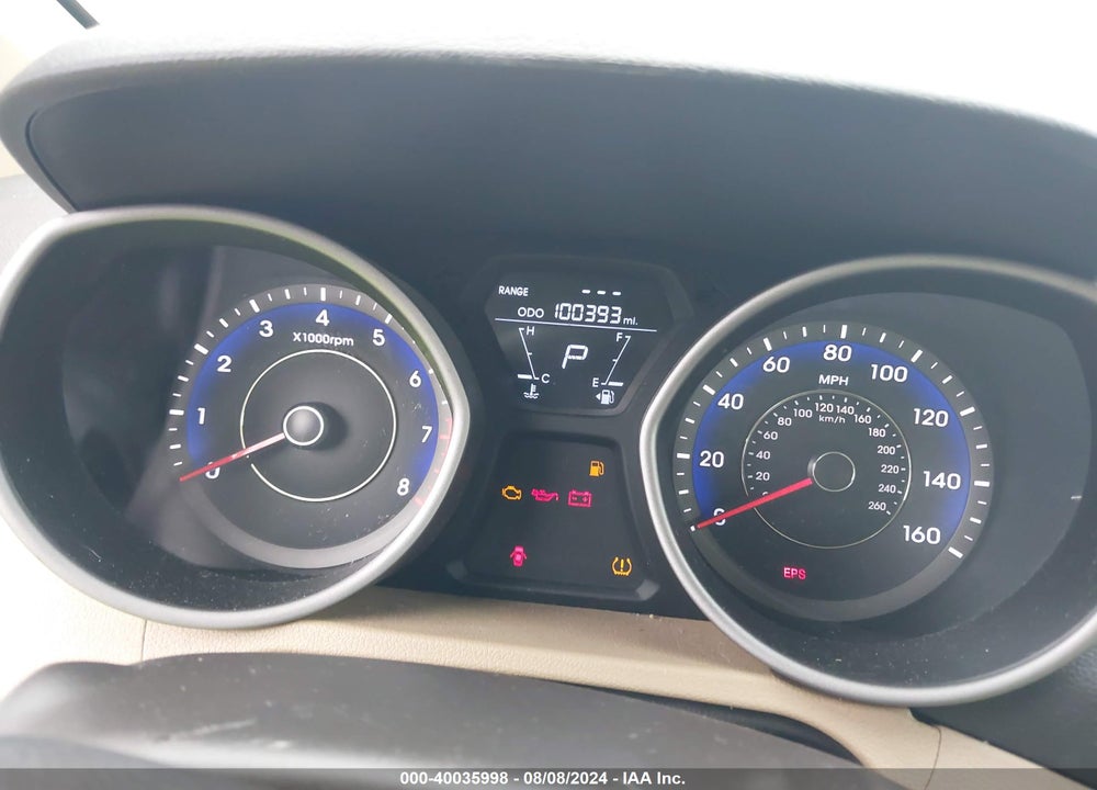 2011 HYUNDAI ELANTRA GLS (ULSAN PLANT) VIN: KMHDH4AE6BU149046