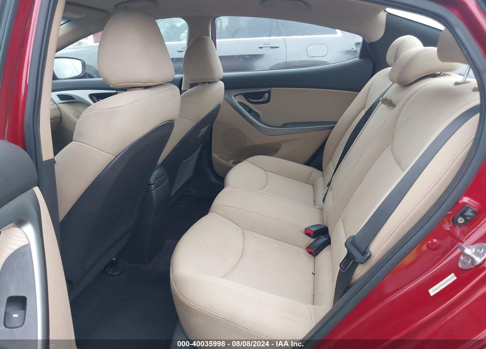2011 HYUNDAI ELANTRA GLS (ULSAN PLANT) VIN: KMHDH4AE6BU149046