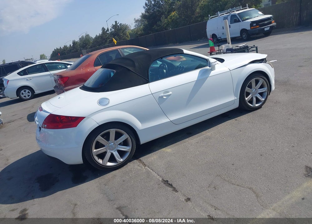 2008 AUDI TT 2.0T VIN: TRUMF38J481018138