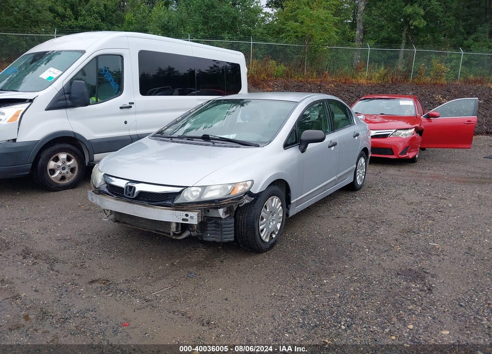 2009 HONDA CIVIC VP VIN: 2HGFA15389H514835