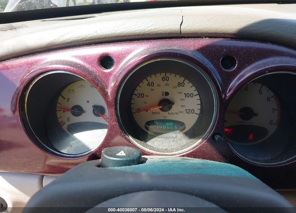 2001 CHRYSLER PT CRUISER VIN: 3C8FY4BBX1T661451