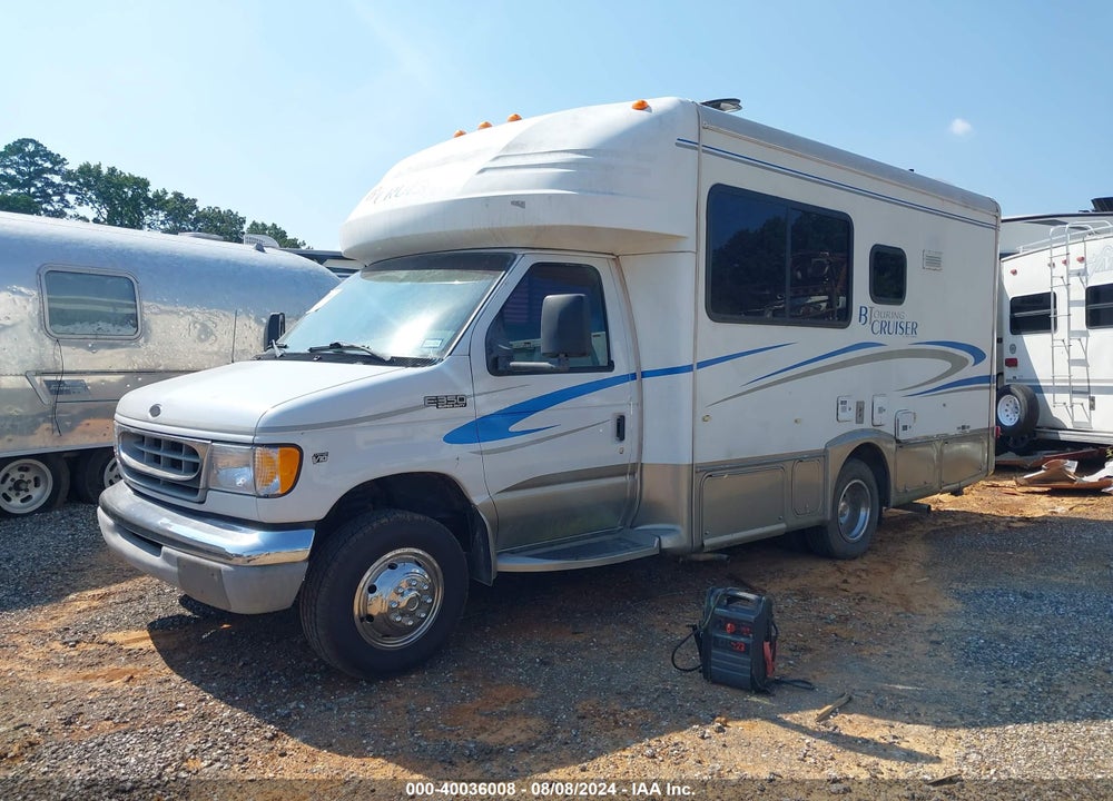 2002 FORD E-350 CUTAWAY STANDARD VIN: 1FDWE35S72HA93378
