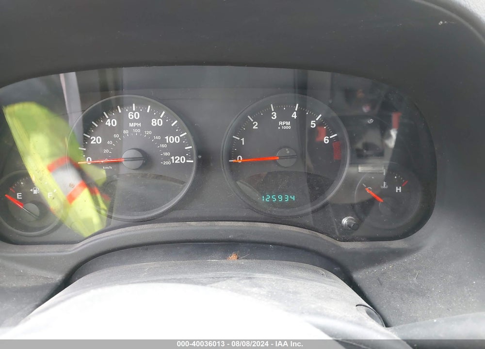 2013 JEEP COMPASS SPORT VIN: 1C4NJCBA5DD164630
