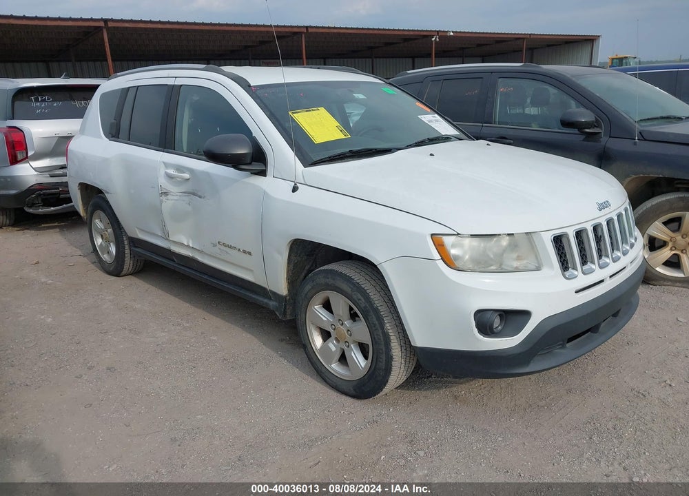 2013 JEEP COMPASS SPORT VIN: 1C4NJCBA5DD164630