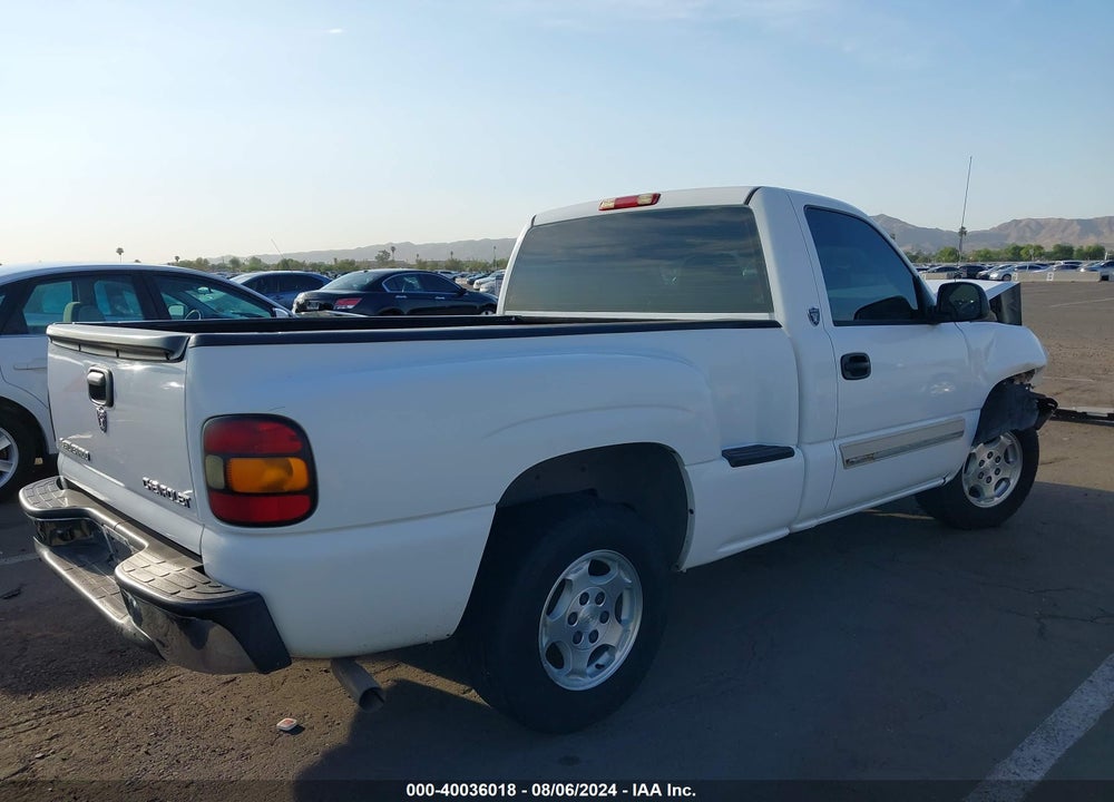 2004 CHEVROLET SILVERADO 1500 LS VIN: 1GCEC14T34Z343619