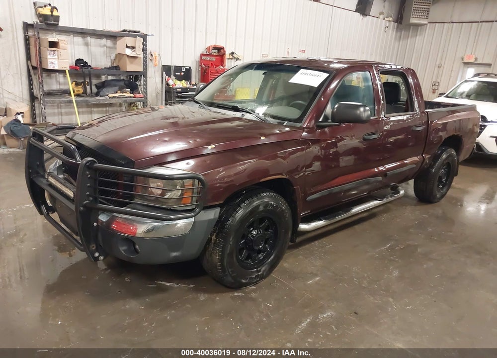 2005 DODGE DAKOTA SLT VIN: 1D7HW48N85S139044