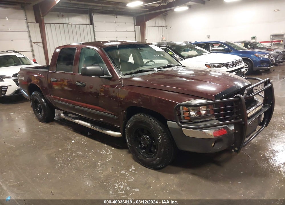 2005 DODGE DAKOTA SLT VIN: 1D7HW48N85S139044
