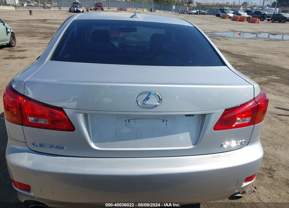 2007 LEXUS IS 250 VIN: JTHBK262775029837