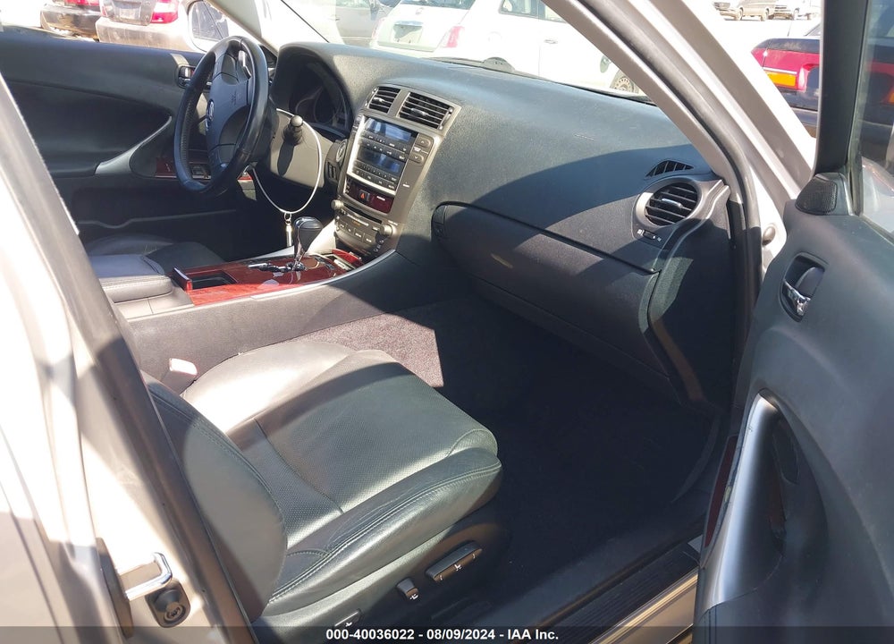 2007 LEXUS IS 250 VIN: JTHBK262775029837