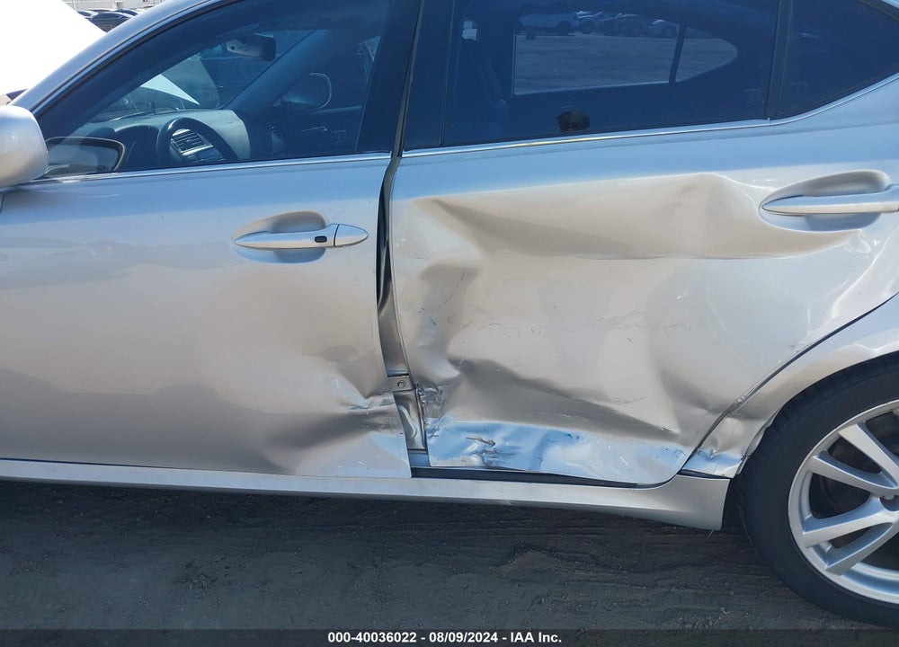 2007 LEXUS IS 250 VIN: JTHBK262775029837