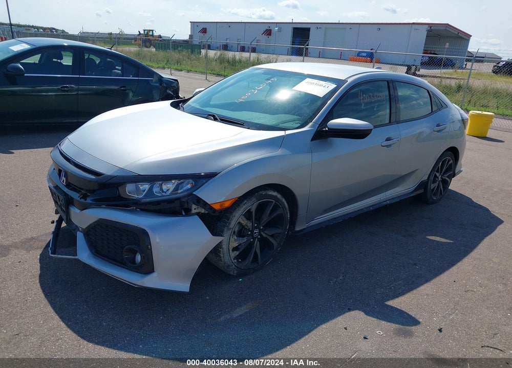2017 HONDA CIVIC SPORT VIN: SHHFK7H44HU217549