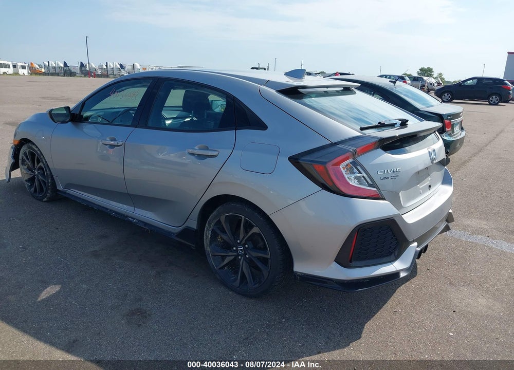 2017 HONDA CIVIC SPORT VIN: SHHFK7H44HU217549