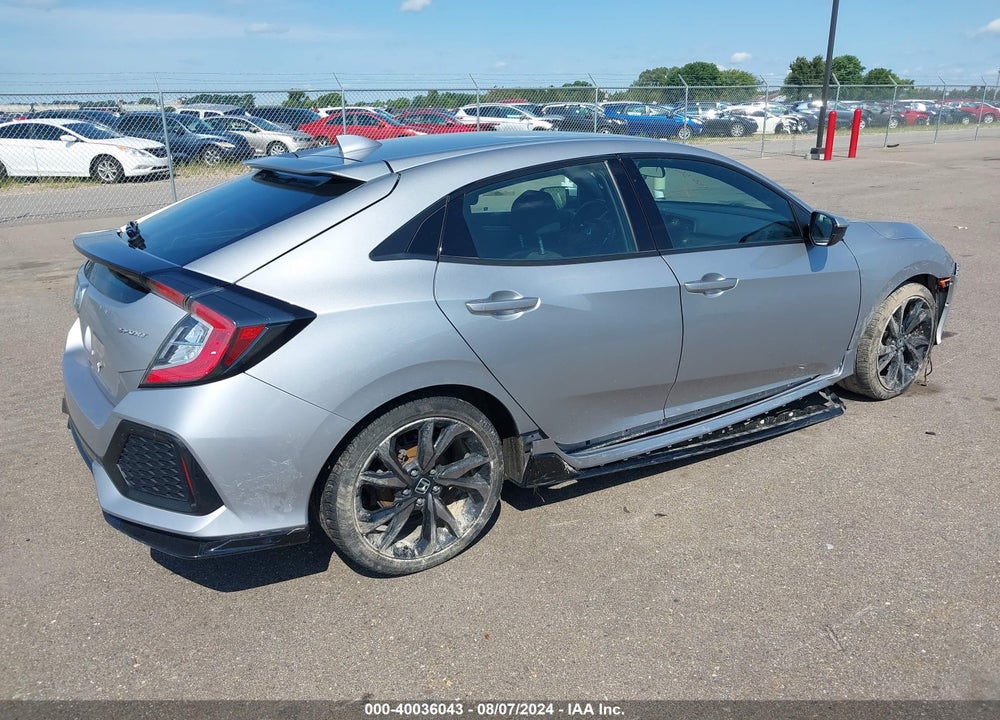 2017 HONDA CIVIC SPORT VIN: SHHFK7H44HU217549