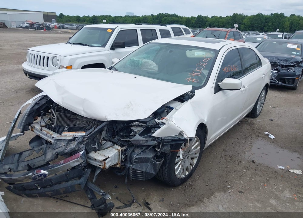 2012 FORD FUSION HYBRID VIN: 3FADP0L39CR288548