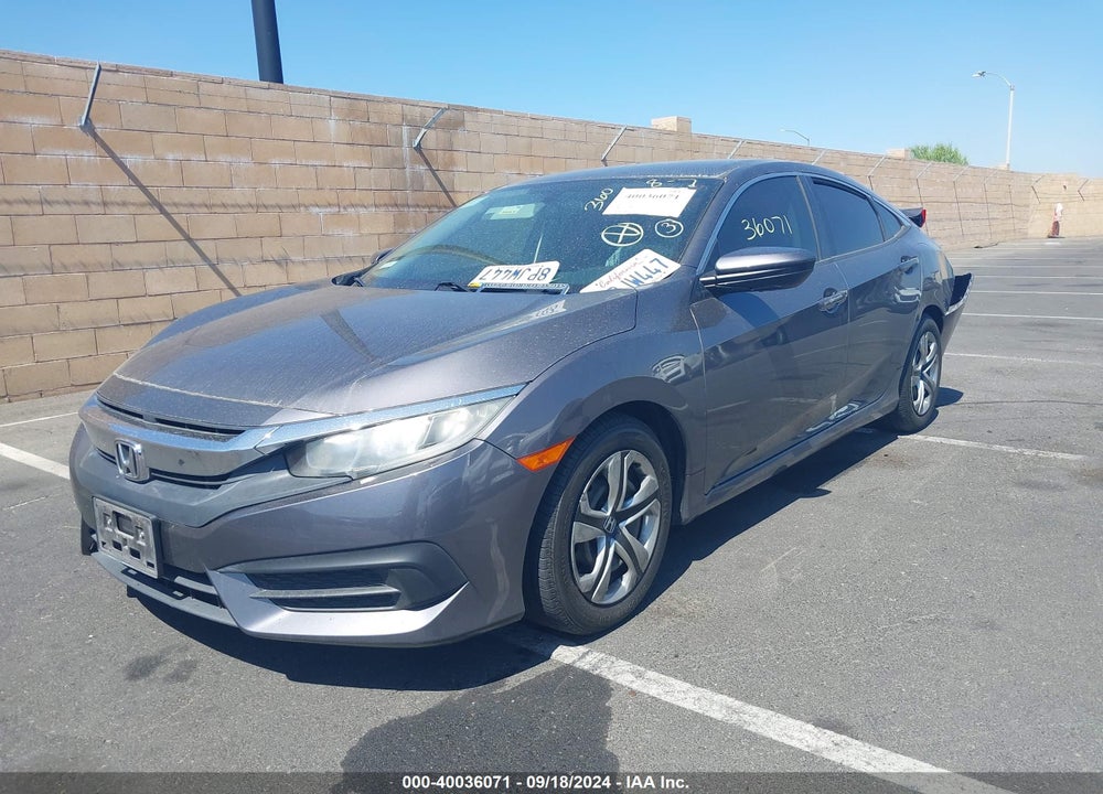 2017 HONDA CIVIC LX VIN: 2HGFC2F58HH509665