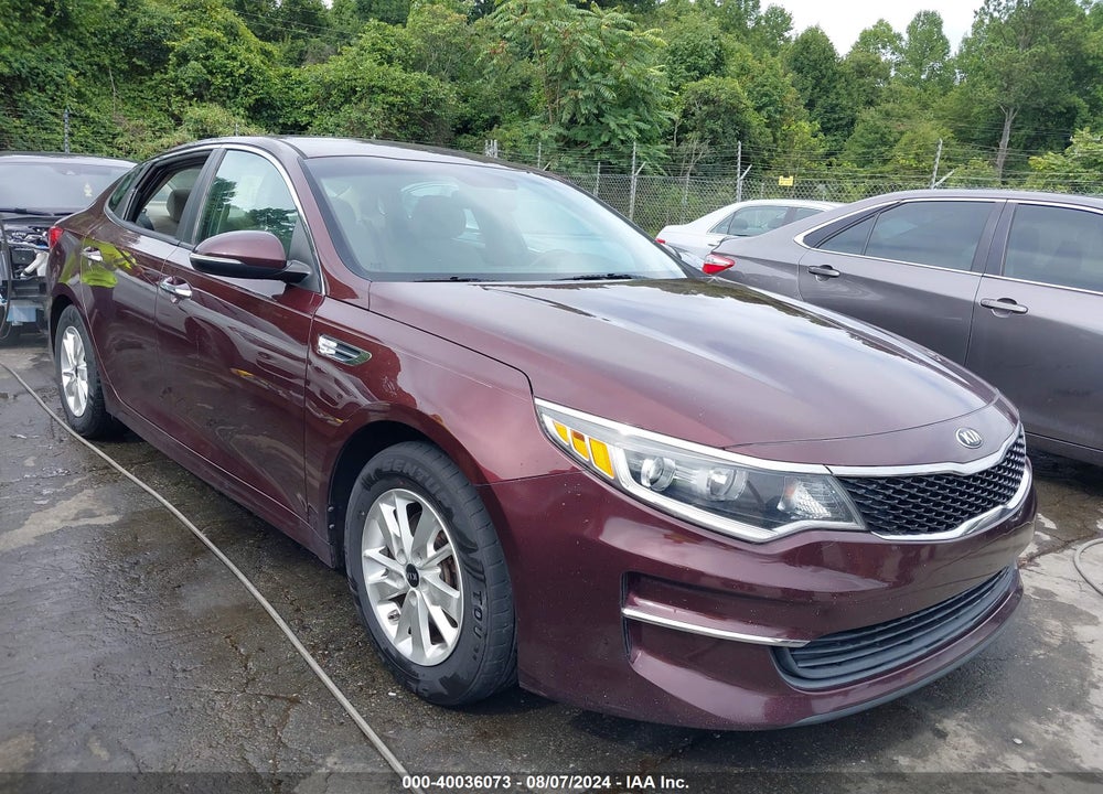 2016 KIA OPTIMA VIN: 5XXGT4L31GG102807