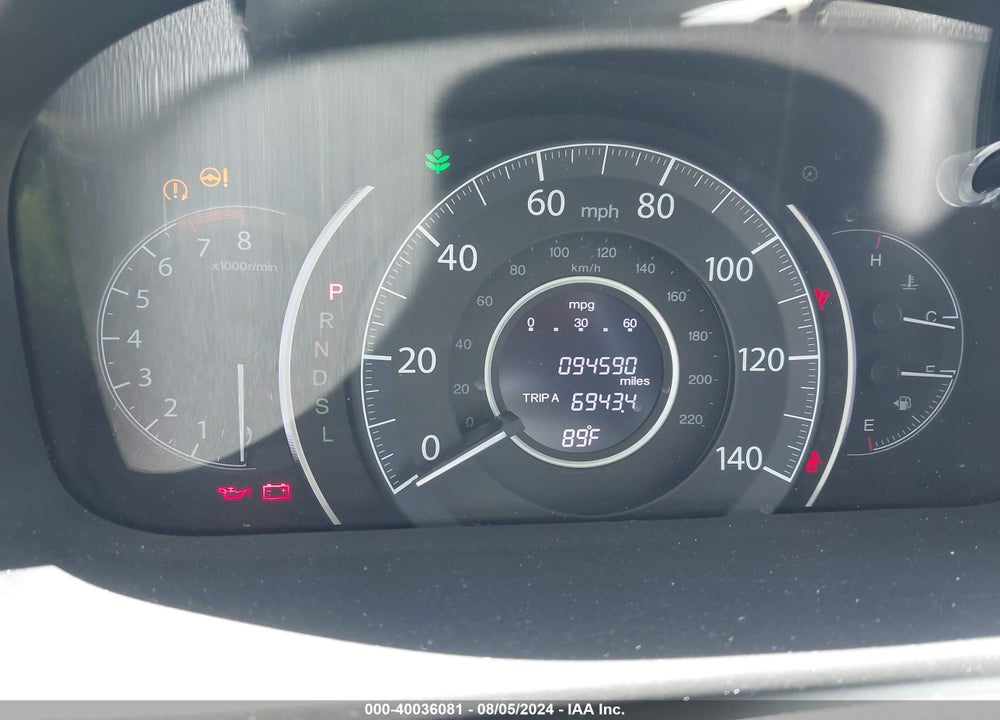 2015 HONDA CR-V EX VIN: 5J6RM3H5XFL004684