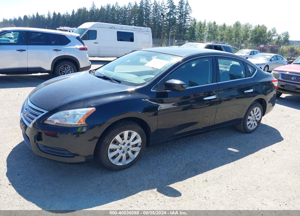 2014 NISSAN SENTRA SV VIN: 3N1AB7AP6EL673259