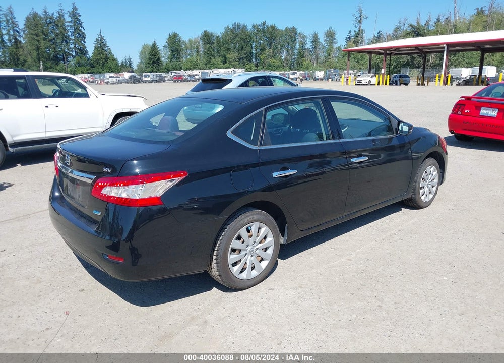2014 NISSAN SENTRA SV VIN: 3N1AB7AP6EL673259