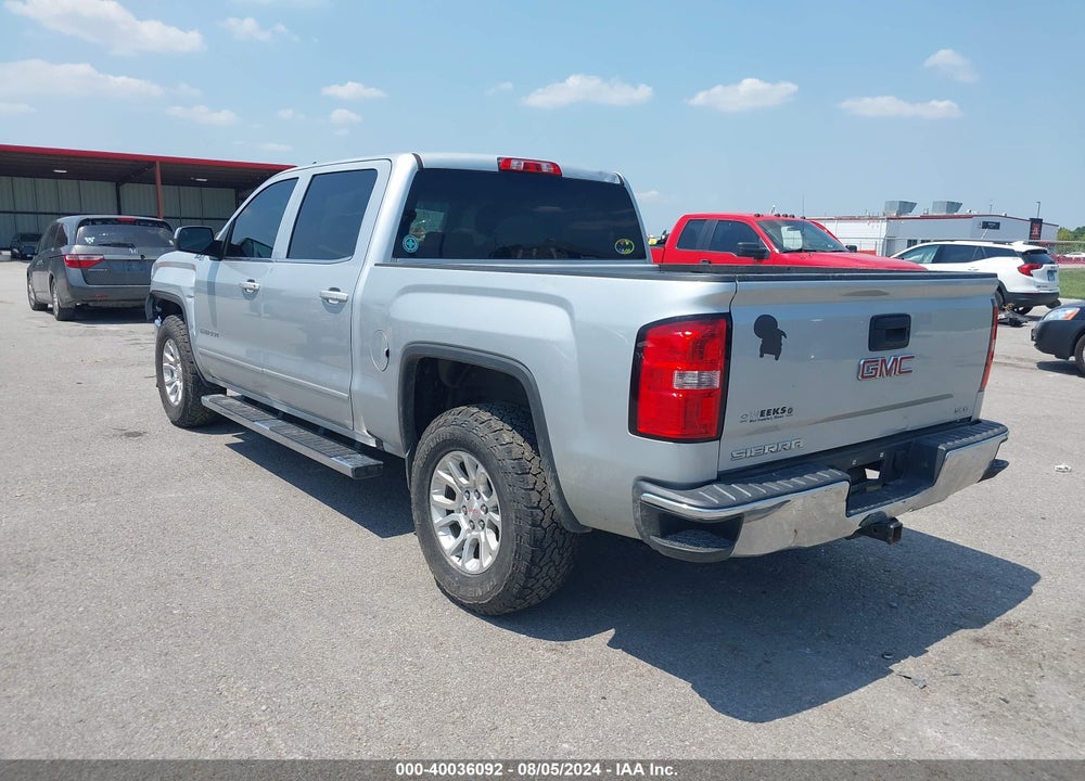 2017 GMC SIERRA 1500 SLE VIN: 3GTU2MEC4HG155454