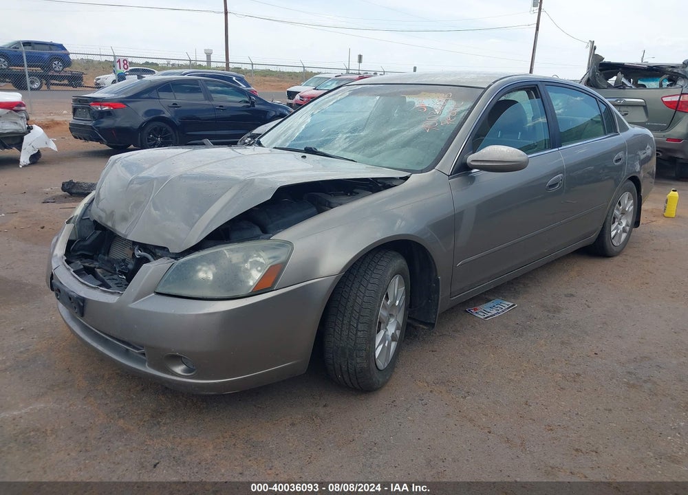 2006 NISSAN ALTIMA 2.5 S VIN: 1N4AL11D86N334667